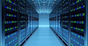 Serverraum symbolisiert Content Marketing und Inbound Marketing für IT Services und IT-Dienstleisters