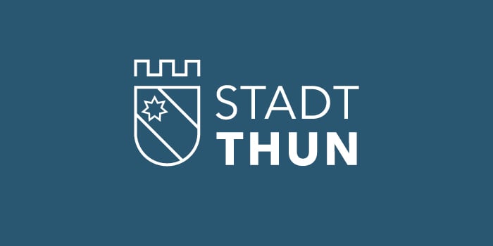 Logo Stadt Thun als Referenz für die Agentur consign für Businesss Development, Identity, Branding und Inbound Marketing